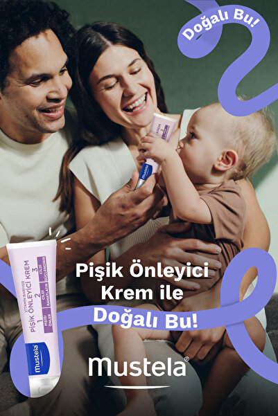 Mustela Vitamin Bariyer 1.2.3. Bebek Pişik Önleyici Koruyucu Nemlendirici Doğal Kökenli Bakım Kremi 100 ml