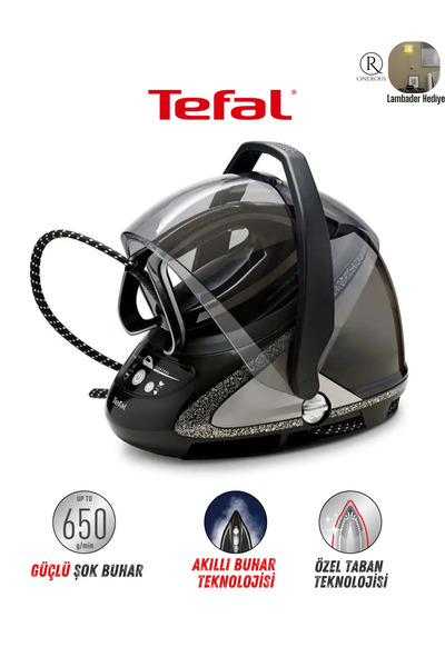 TEFAL 2600 W 8 Bar Durilium Airglide Premium Buhar Kazanlı Ütü, Akıllı Buhar,...
