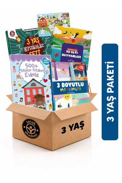 Çocuk Akademi 3 Yaş Paketi
