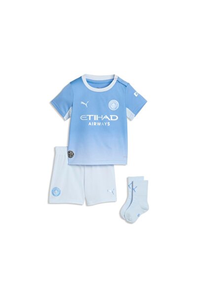 Puma MCFC Home Babykit Team Light Blue-Icy Bl