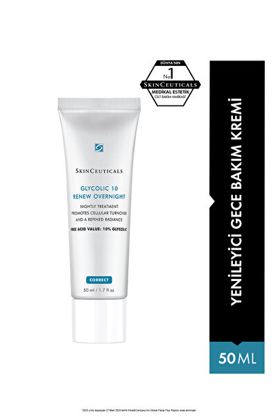 SkinCeuticals Glycolic 10 Renew Overnight - %10 Glikolik Asit Içeren Yenileyi...