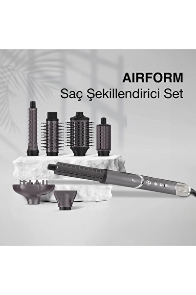 Fakir Airform Saç Şekillendirici Set