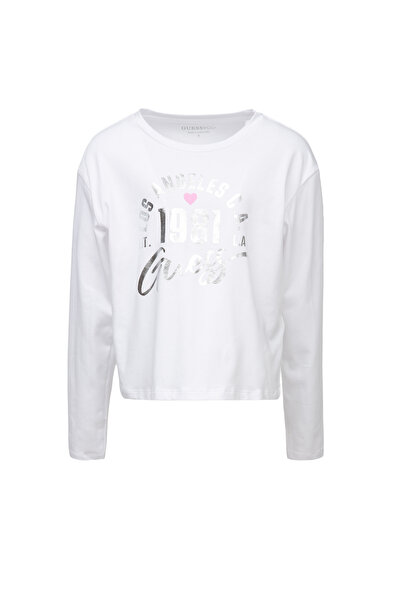 Guess MIDI LS T-SHIRT_LOGO