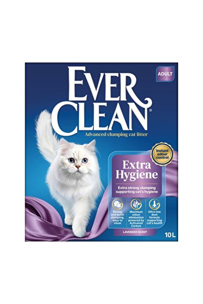 Ever Clean Lavender Lavanta Kokulu Ince Taneli Topaklaşan Kedi Kumu 10 Lt