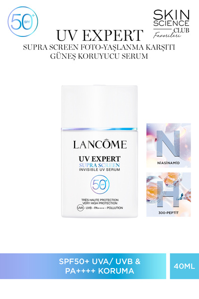 Lancome Uv Expert Supra Screen Güneş Koruyucu Nemlendirici Yüz Serumu Spf 50 ...