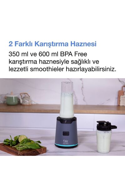 Fakir Chop'N Blend Smoothie Blender Aqua