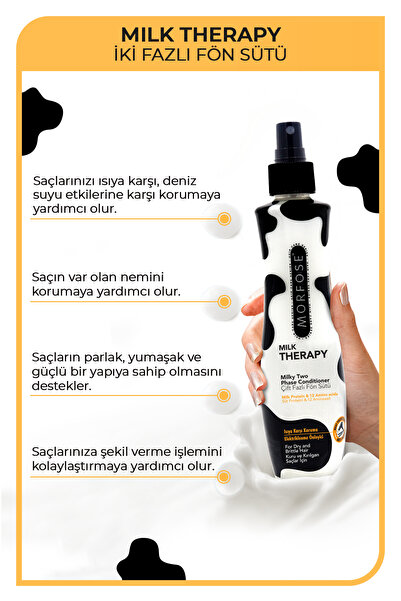 Morfose Milk Therapy Saç Bakım Fön Suyu 240 Ml