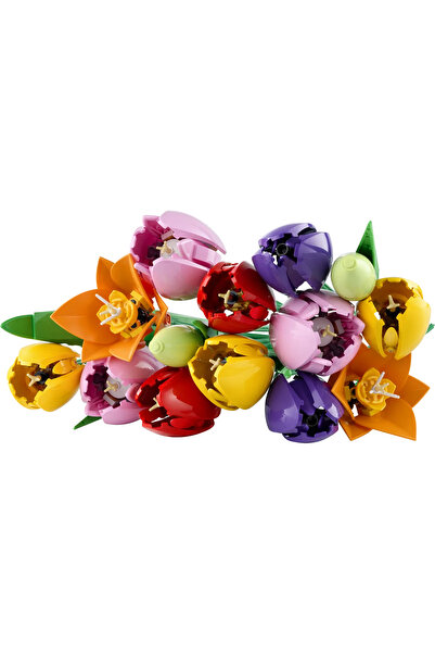 LEGO ® Botanicals Lale Buketi 11501 - Yetişkinler için Dekoratif Model Yapım Seti (576 Parça)