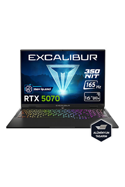 CASPER Excalibur G915 AI Intel Core Ultra 7-356H 16GB 1TB RTX5070 165HZ 16" W...