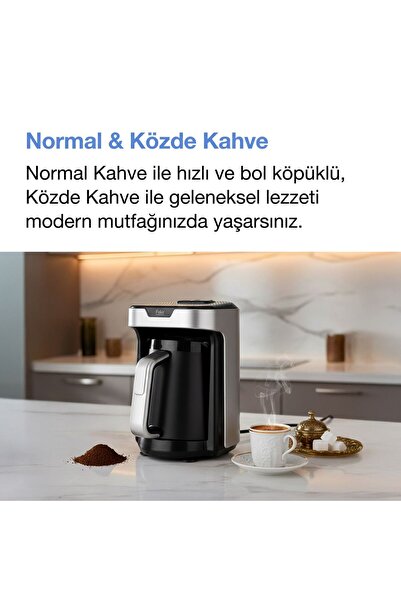 Fakir Kaave Plus Türk Kahvesi Makinesi Silver