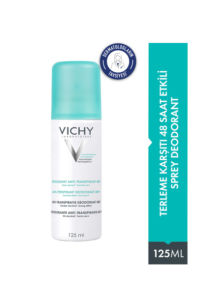 Vichy Anti-Transpirant Terleme Karşıtı 48 Saat Etkili Sprey Deodorant 125 ml