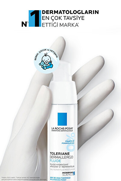 La Roche Posay Toleriane Dermallergo Fluide Hassas Cilt Tipleri İçin Nemlendirici Krem 40 ml