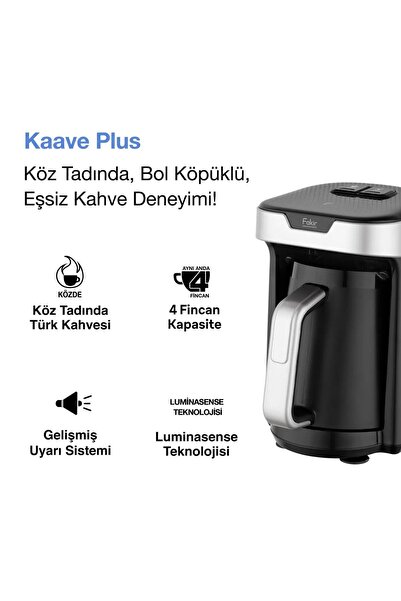 Fakir Kaave Plus Türk Kahvesi Makinesi Silver