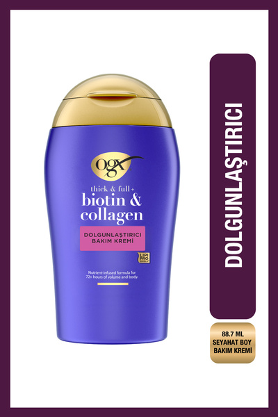 OGX Biotin & Kolajen Dolgunlaştırıcı Sülfatsız Saç Bakım Kremi 88.7 ml