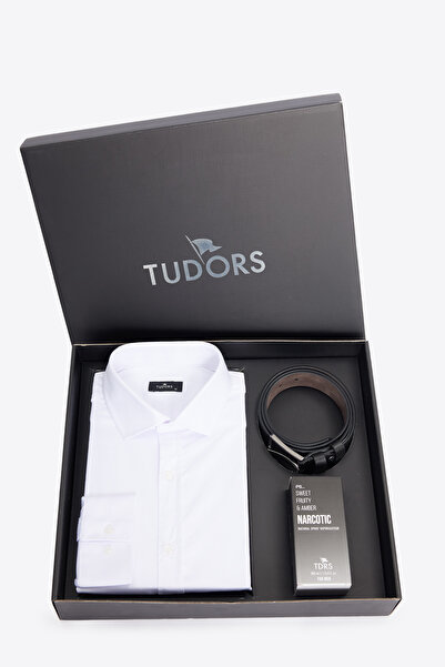 Tudors Special Boxed Men's 3-Piece Gift Set - Dowry Set - Shirt, Perfume and ...