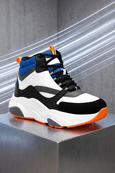 DARK SEER Ds.Mj1838 High-Top B. Blue Unisex Sneaker Daily High-Top Sports Shoes