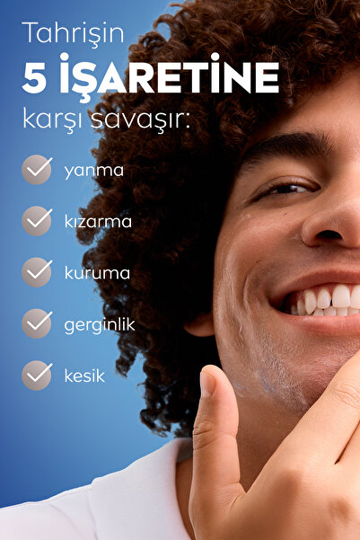 NIVEA MEN Erkek Hassas Koruma Tıraş Jeli 200ml, Hassas Ciltlere Özel, Yanma,Tahriş Karşıtı,Alkolsüz