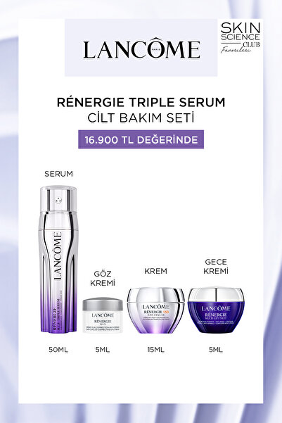 Lancome Renergie Triple Serum Cilt Bakım Seti 3614274772043