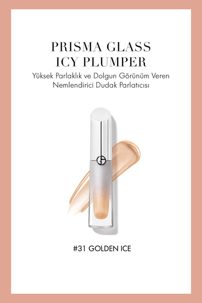 Giorgio Armani Prisma Glass Icy Plumper Dolgun Görünüm Veren Dudak Parlatıcıs...