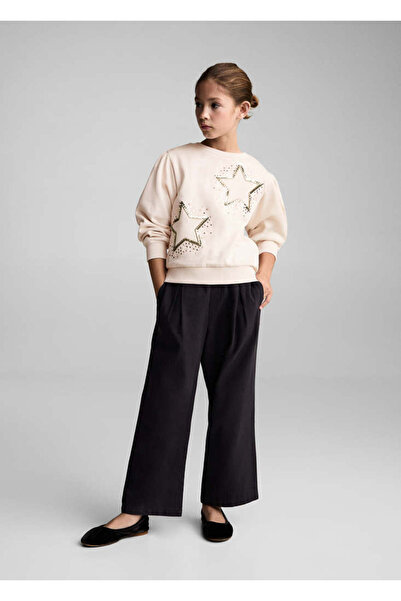 MANGO Natürel Kız Çocuk Sweatshirt 77019235