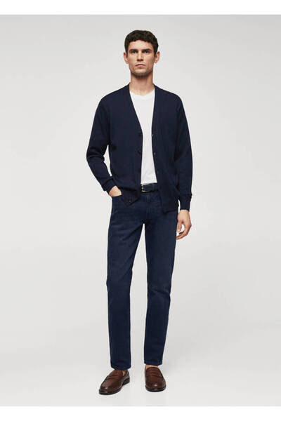 MANGO BlueBlack Erkek  Jeans 47050662