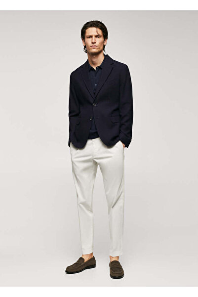 MANGO Lacivert Erkek Blazer Ceket 57044760