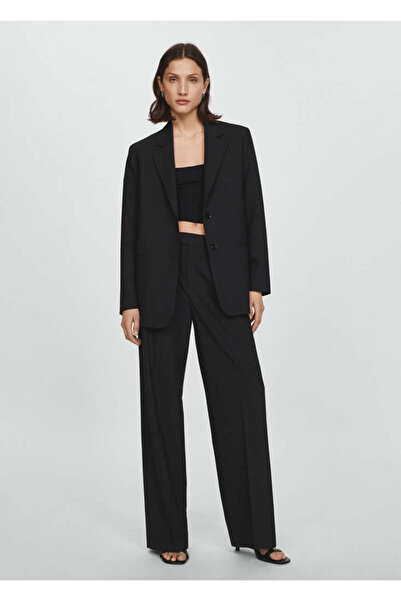MANGO Siyah Kadın Blazer Ceket 67074073