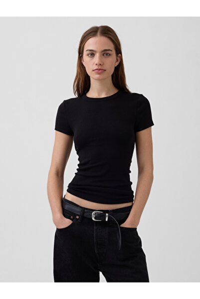 GAP TEE BLACK