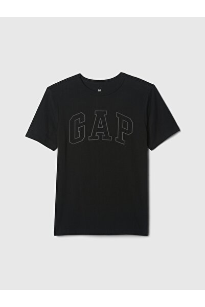 GAP V-Bass Ss Logo Tee Black Men's Kids T-Shirt 708370004 322874423