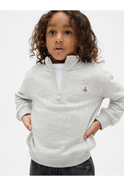 GAP BRANNAN HALBREISSVERSCHLUSS LIGHT HEATHER GREY B08