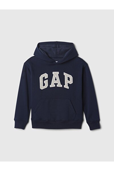 GAP V-BAS HERITAGE PO Çocuk Lacivert Sweatshirt 645418-000