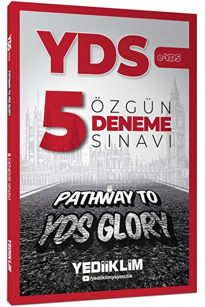 Yediiklim Yayınları YDS E-YDS Özgün 5 Deneme Sınavı