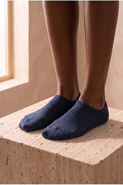 Katia&Bony Unisex Sneaker Step Socks Navy Blue