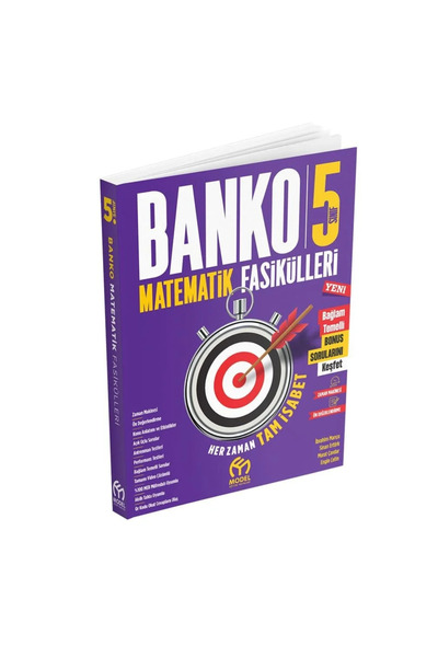 Model Eğitim Yayınları 5. Sınıf Banko Matematik Fasikülleri