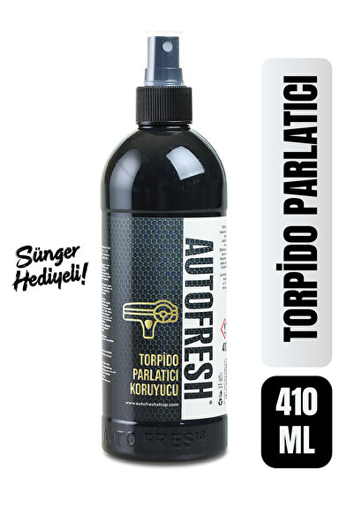 AutoFresh Oto Torpido Araba Göğüslük Araç Konsol Bakımı Parlatıcı ve Koruyucu 410 ML