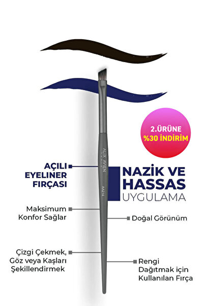 Alix Avien Açılı Eyeliner Fırçası - Small Angle Brush AA214