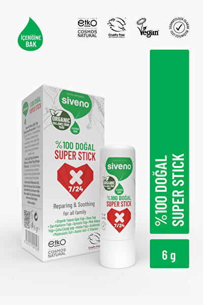 Siveno %100 Doğal Süper Stick Anlık Yatıştırıcı Onarıcı Organik Yalancı İğde ...