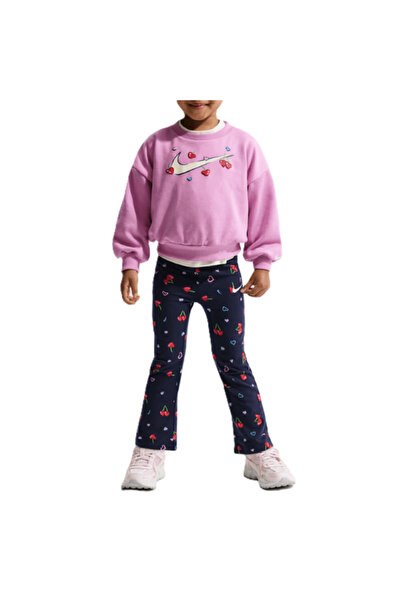 Nike Trening Nike, nkg crew legging set, albastru, 104 CM, pentru baieti