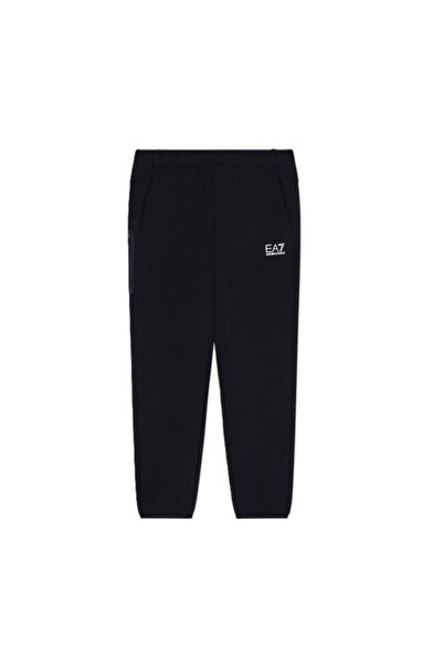 EA7 Pantaloni sport pentru baieti, 164 CM, bumbac, negru