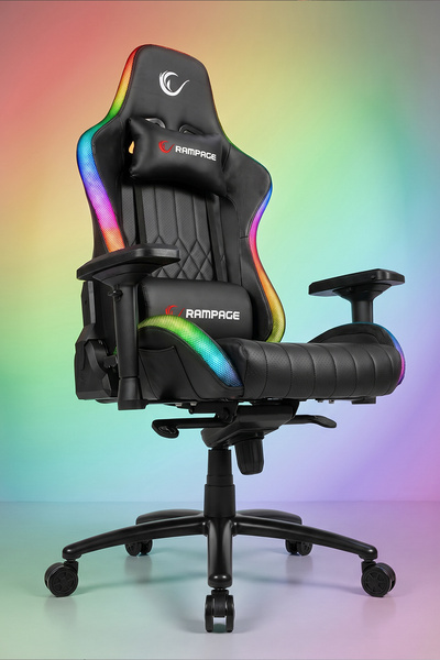 Rampage KL-R13 Void RGB Aydınlatmalı Siyah Oyuncu Koltuğu