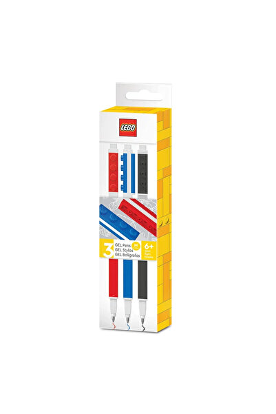 LEGO ® Gel Pens Tükenmez Kalem 3lü Paket
