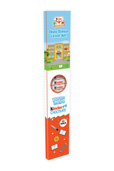 Kinder Chocolate Çikolata Yarım Metre 300 Gr