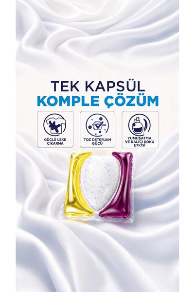 Peros Pratik Matik Çamaşır Deterjanı Kapsülü - Tableti 156 Adet (6PK*26) (Karma Set)