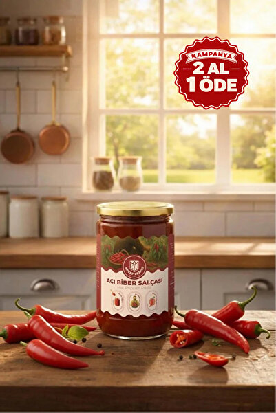 Antep Pazarı Acı Biber Salçası - Gaziantep - 650g