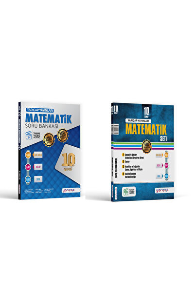 Çap Yayınları Yarıçap 10. Sınıf Matematik Fasikül Seti ve Matematik Soru Bank...