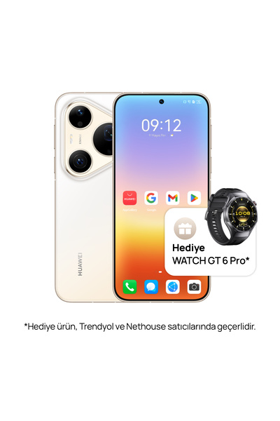 Huawei Pura 90s Pro Max 12 GB 512 GB Beyaz Cep Telefonu (Huawei Türkiye Garan...