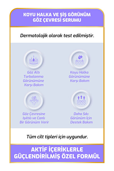 New Essentials Göz Çevresi Aydınlık Görünüm Destekleyici Bakım Serumu (Peptide Complex + Allantoin)