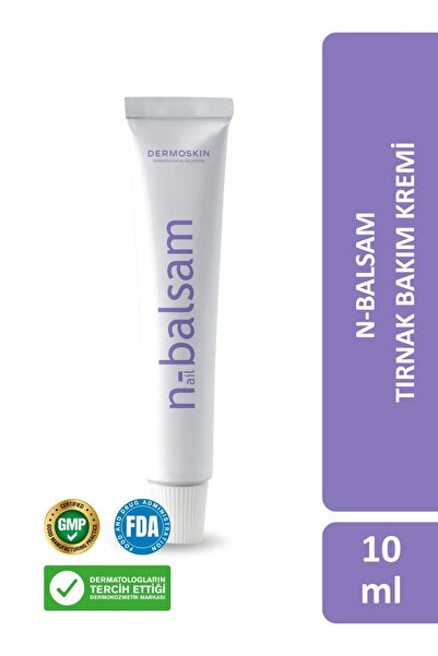 Dermoskin N-Balsam Tırnak Bakım Kremi | Keratin | Kolajen | Güçlendirici ve B...