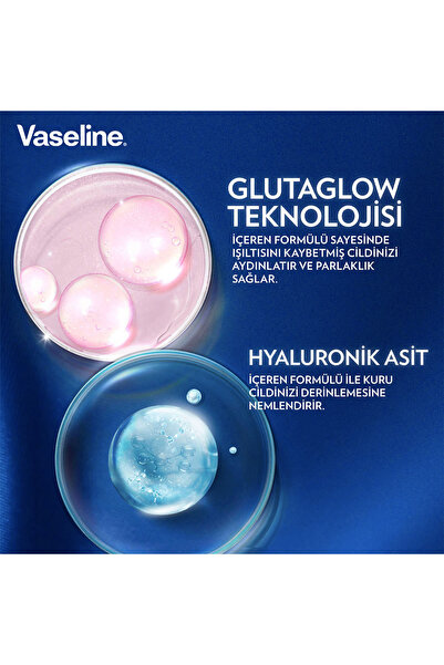 Vaseline Gluta-Hya Serum Etkili Vücut Losyonu Sıkılaştırıcı 200 ml