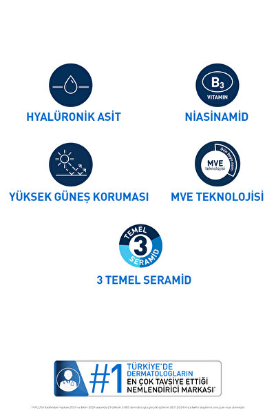 CeraVe Nemlendirici Yüz Kremi Spf30 52 Ml 3337875840620